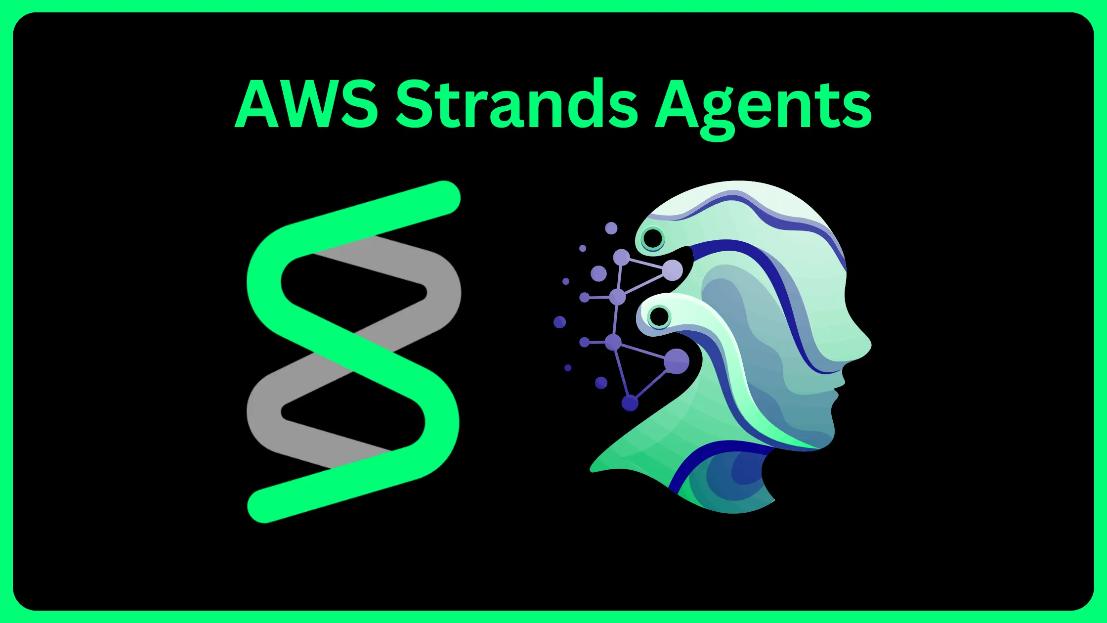 AWS Strands Agents workflow diagram showing model-driven agent architecture